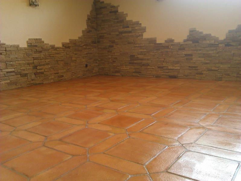 Barro natural con piedra